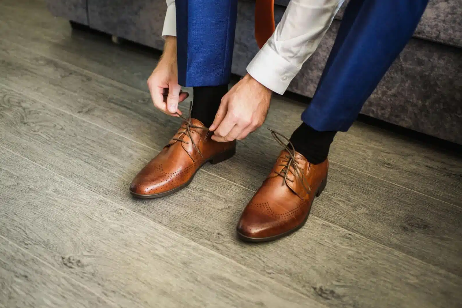 pantalon bleu marine 